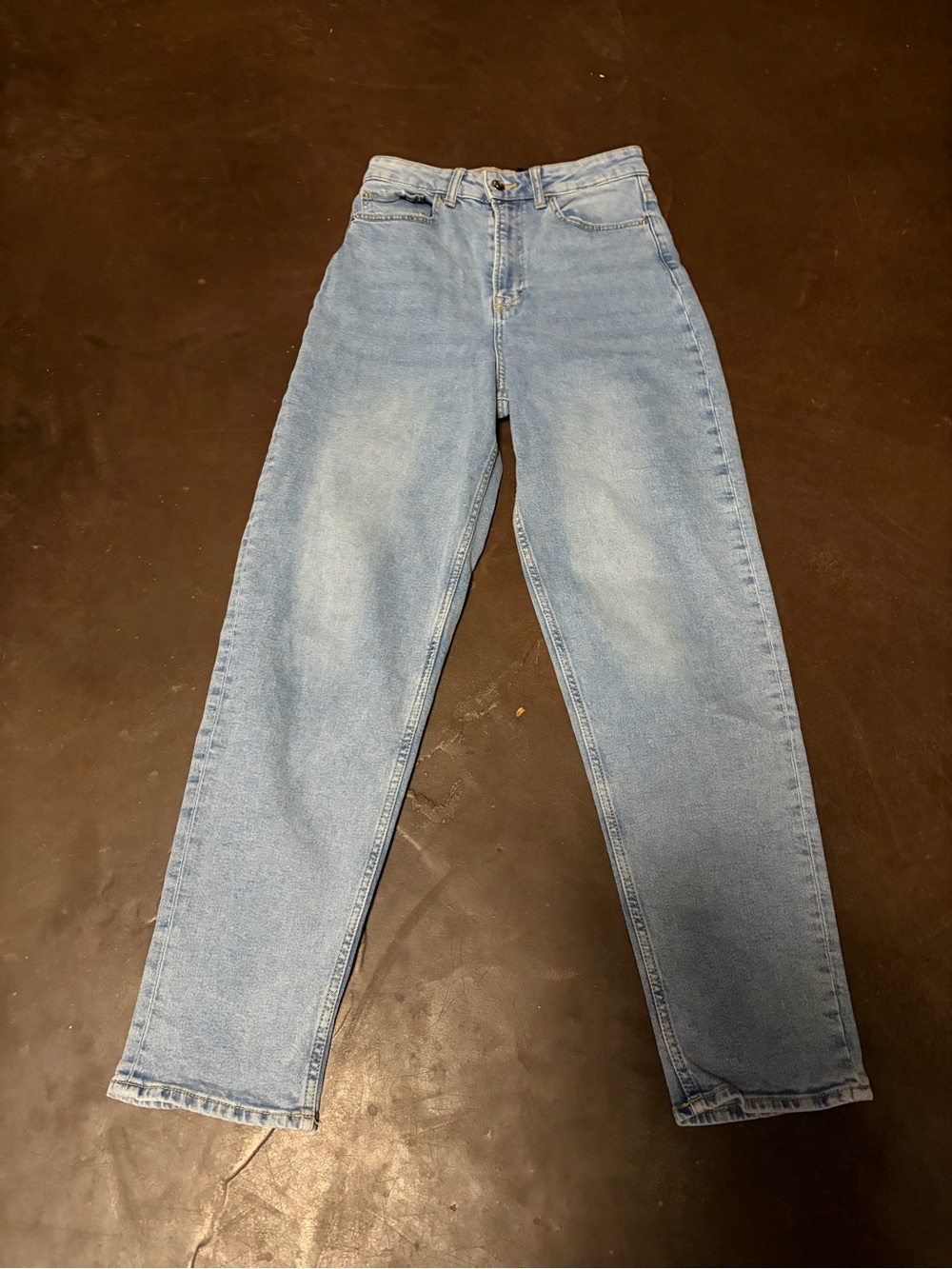 H&M Light Blue Straight Leg Jeans